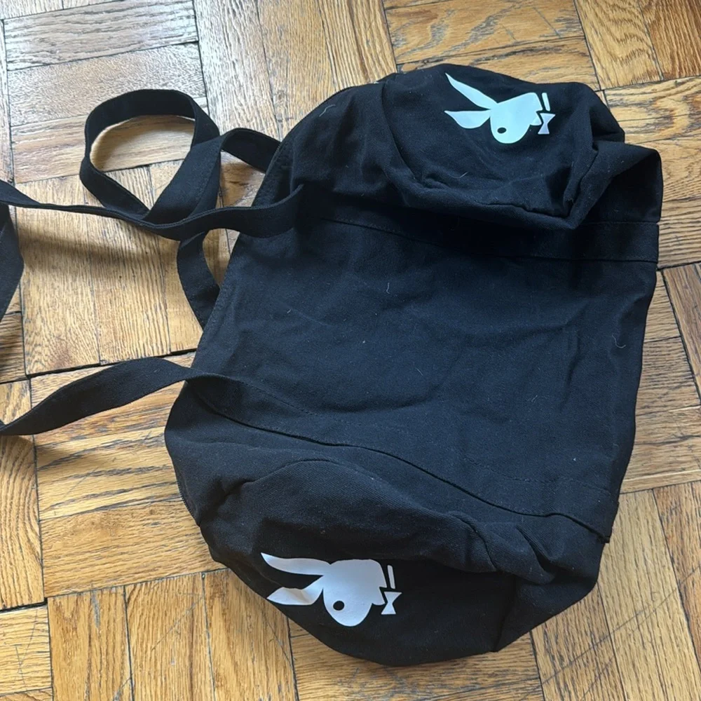 Playboy Black Athletic Club bag